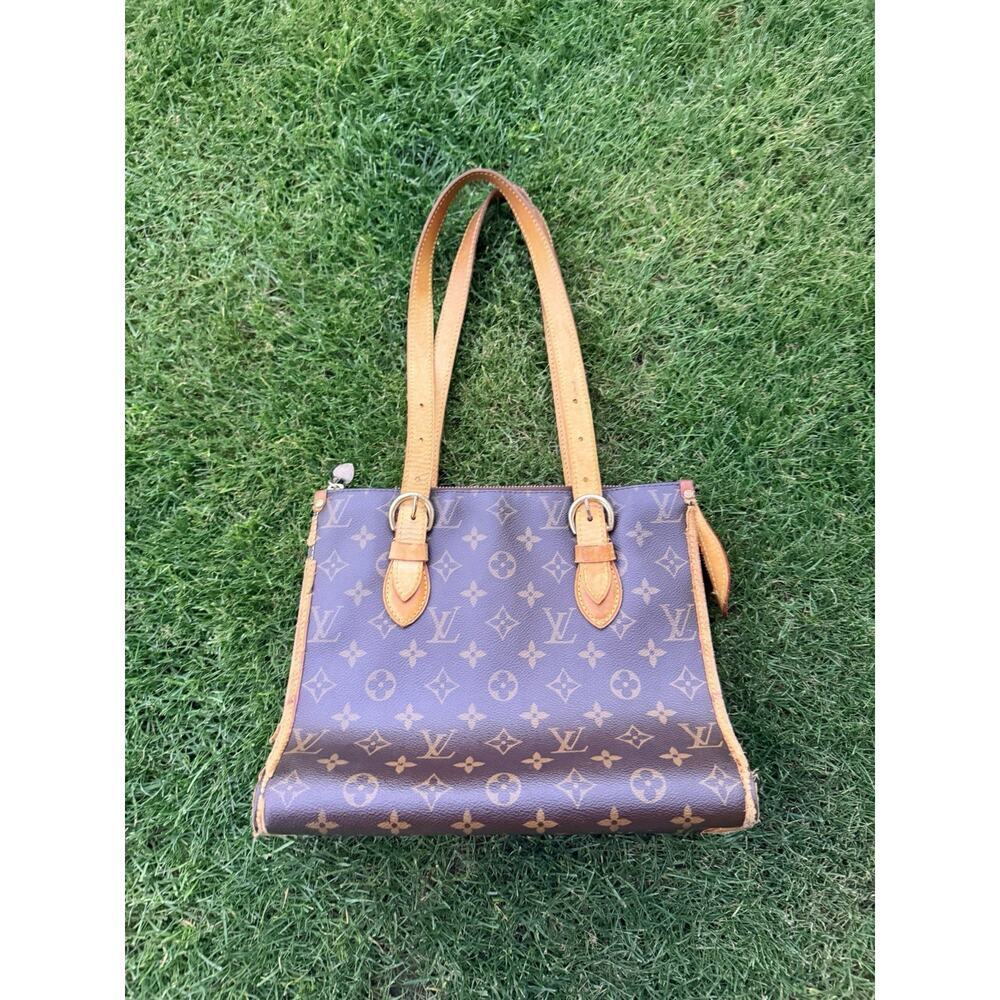 Auth LOUIS VUITTON Monogram Popincourt Haut Totebag M40007 KB840